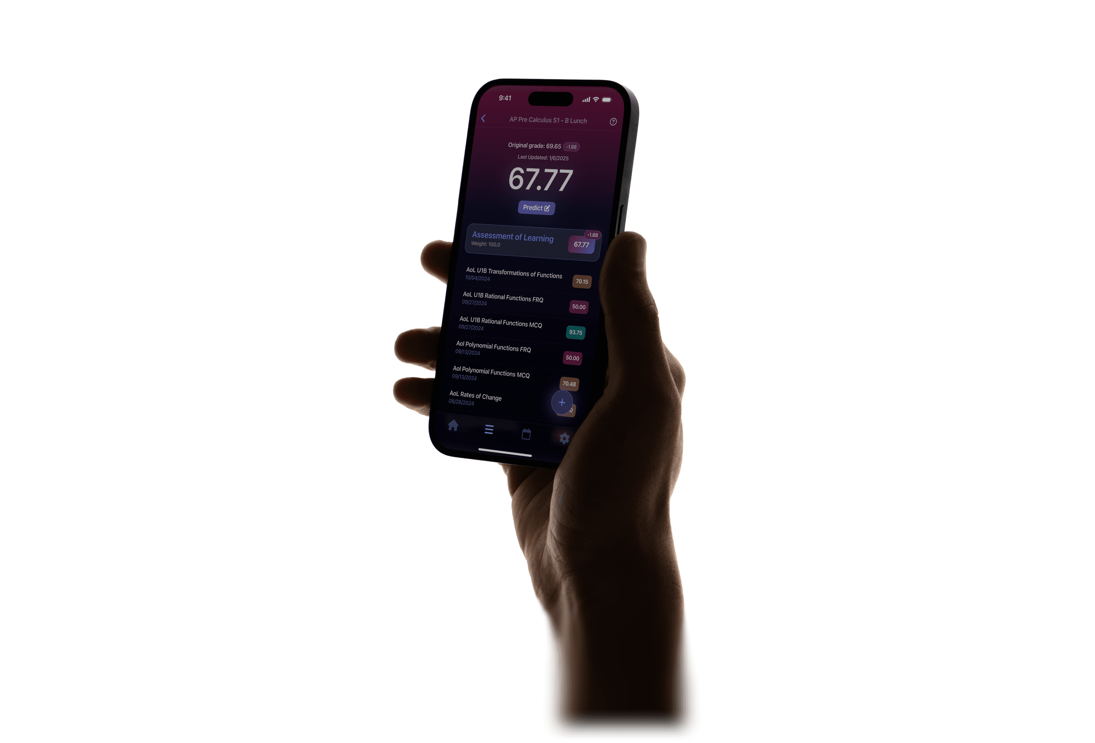 Grayd app running on iPhone - The best way to HAC